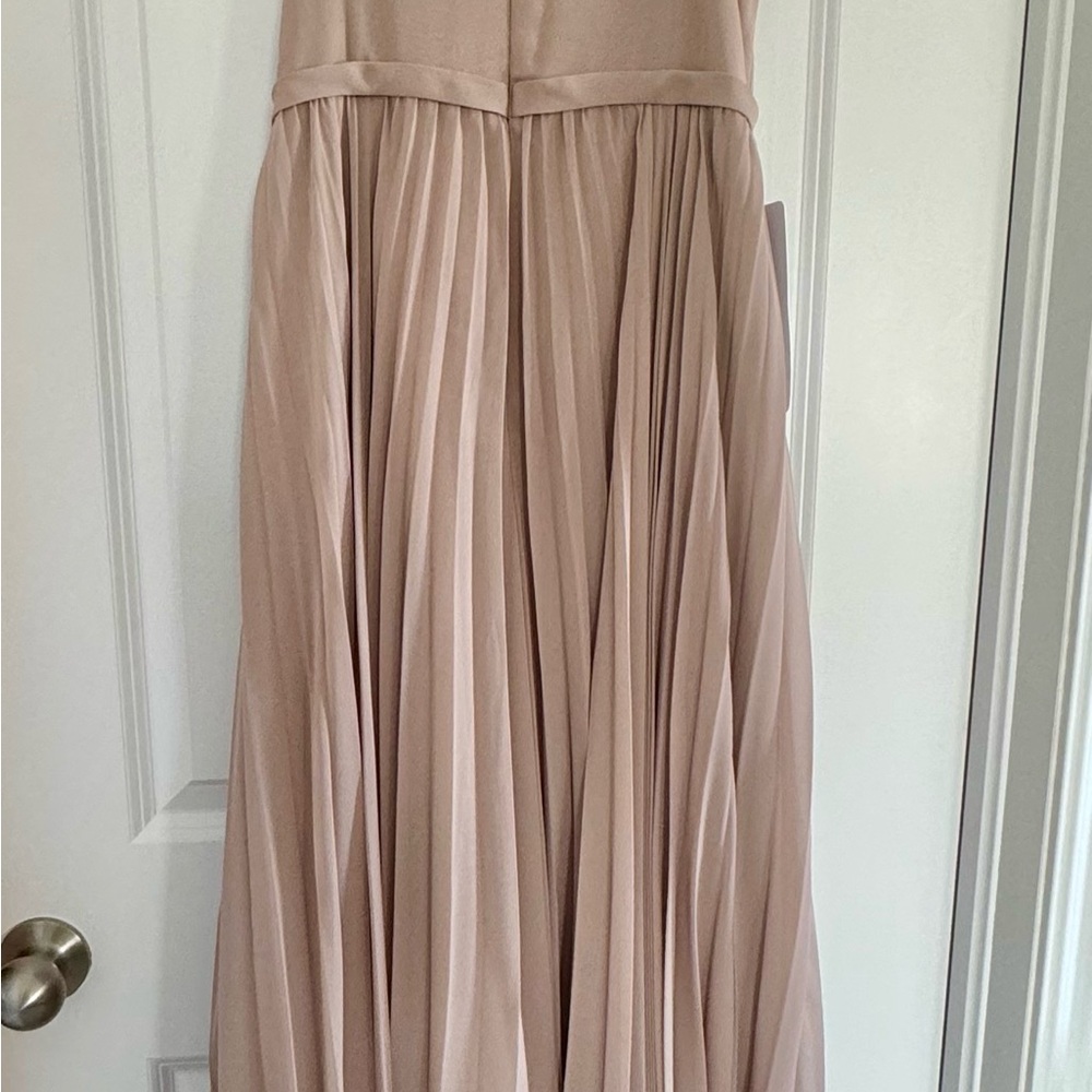 Brand new nude tone wedding guest/prom dress size 12.